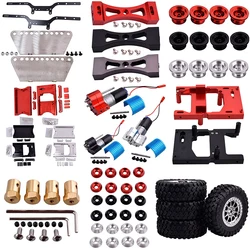 Metal Pedal Side/Frame Rail/Transfer Case Motor/Crossmember/ServoTray For 1/12 RC Car MN D90 D91 D99S 99S Accessory Upgrade Part