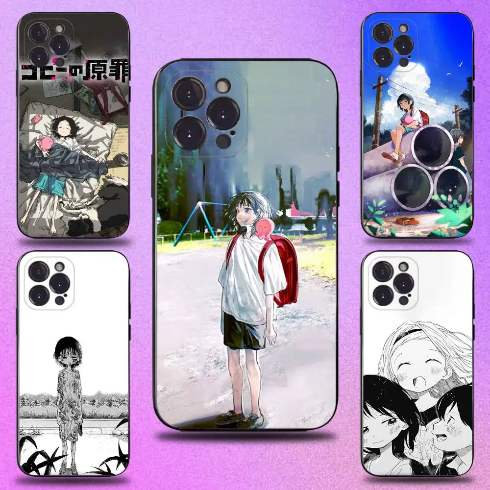 

Takopis Original Sin Phone Case For iPhone 16,15,14,13,12,11 Plus,Pro Max,XS,X,XR,SE,Mini,8,7,Soft Silicone Black Cover