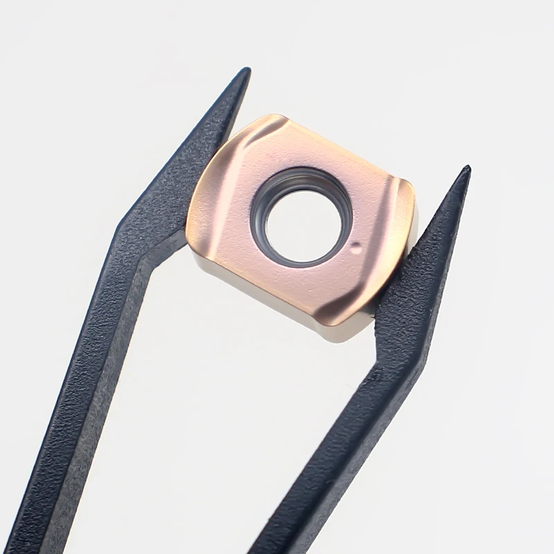 10PCS  Fast Feeding Blade BLMP0904 Carbide Milling Inserts Hardness 90 Metal Tools Insert End Milling Cutter