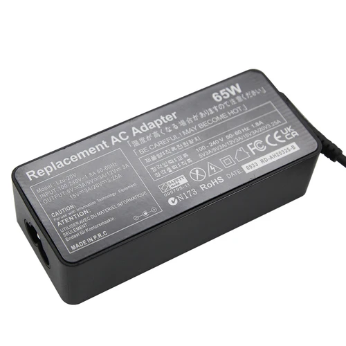 Imagen 2 del producto Cargador adaptador de corriente USB tipo C de 20V, 3,25a, 65W, para Lenovo Thinkpad X1, carbono, Yoga, X270, X280, T580, P51s, P52s, E480, E470, s2, portátil