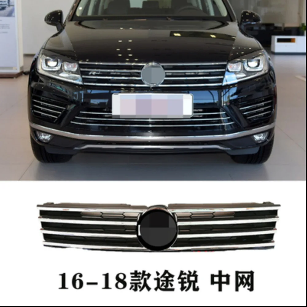 High Quality Front Bumper Grill Grille mask For Volkswagen vw touareg 2016-18 Car accessories accesorios para auto