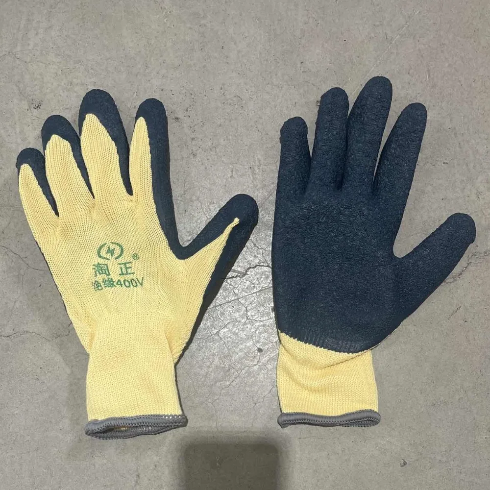 

Mittens 400V Electrician Work Gloves Flexible Nonslip Anti-electricity Gloves Wear-resistant Rubber Gloves Hand Protection