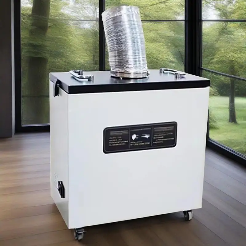 

Pure Air Smoke Exhaust Fan Industrial Smoke Purifier For Carbon Dioxide Laser Marking Cutting MachineCNC Laser Engraving Machine