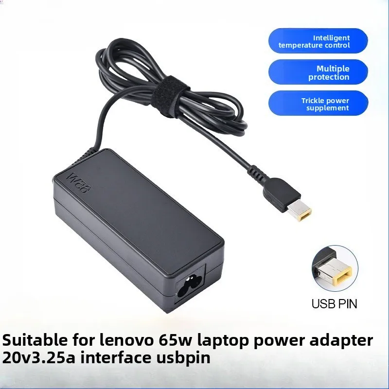 Lenovo 65W Laptop Power Adapter for Lenovo 20V3 25A USB PIN Low Temp High Efficiency Charger EU/US/AU/UK - Aliexpress Deal