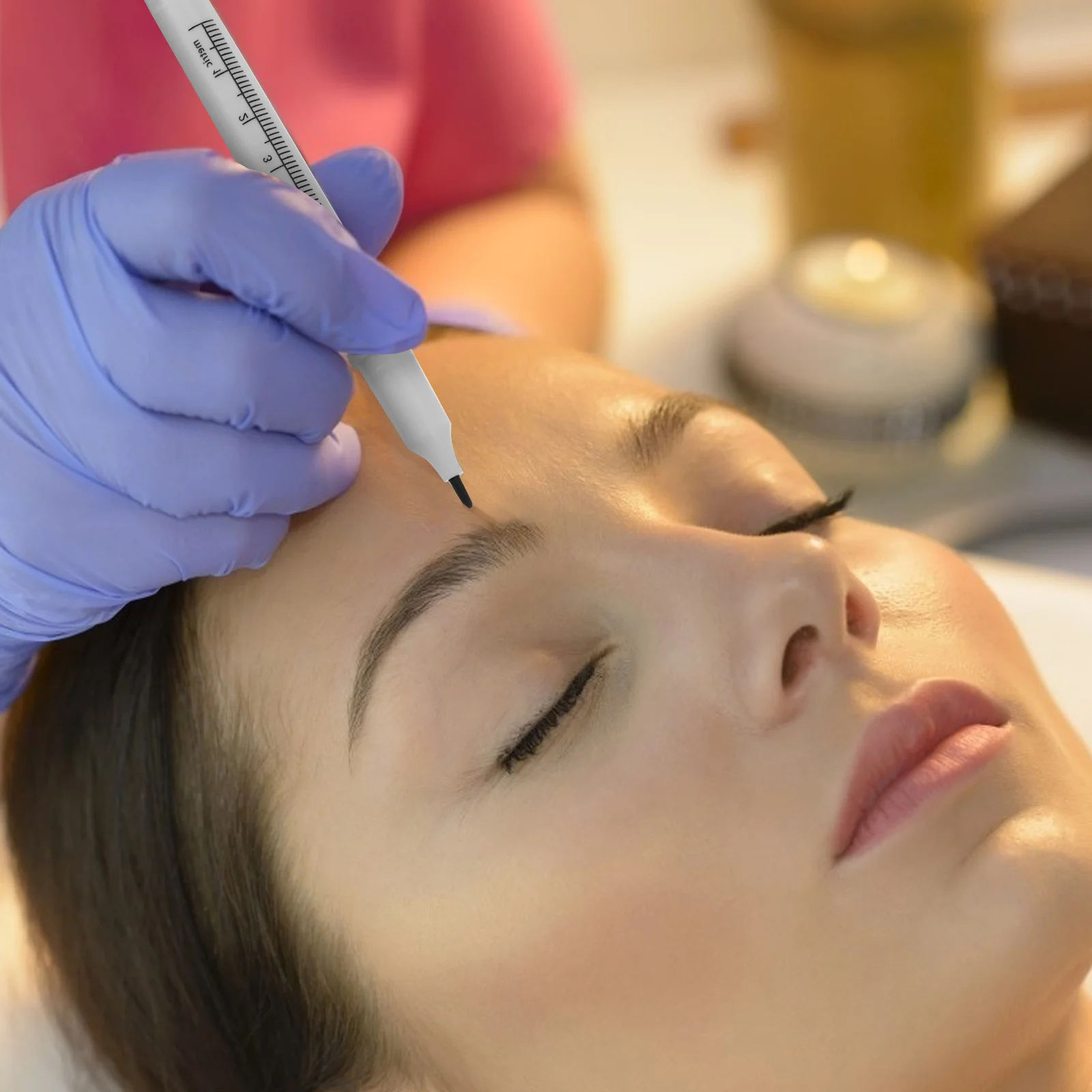 

Набор из 10 маркеров для татуировок с двойным наконечником, водостойкие, медицинского класса, из АБС-пластика, для хирургии и обучения