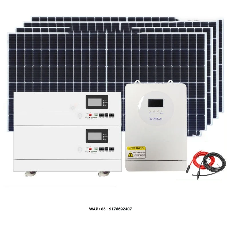 SHENHOUR 10kw 20kw 30kw 40kw 50kw 60kw 80kw 100kw 120kw Off-grid Solar Panel Power System Complete Kit