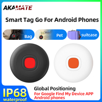 Mini Smart Bluetooth GPS Tag for Android Phones, Support Google Find My Device, Anti-Theft Tracker for Bike/Pet/Luggage Portable