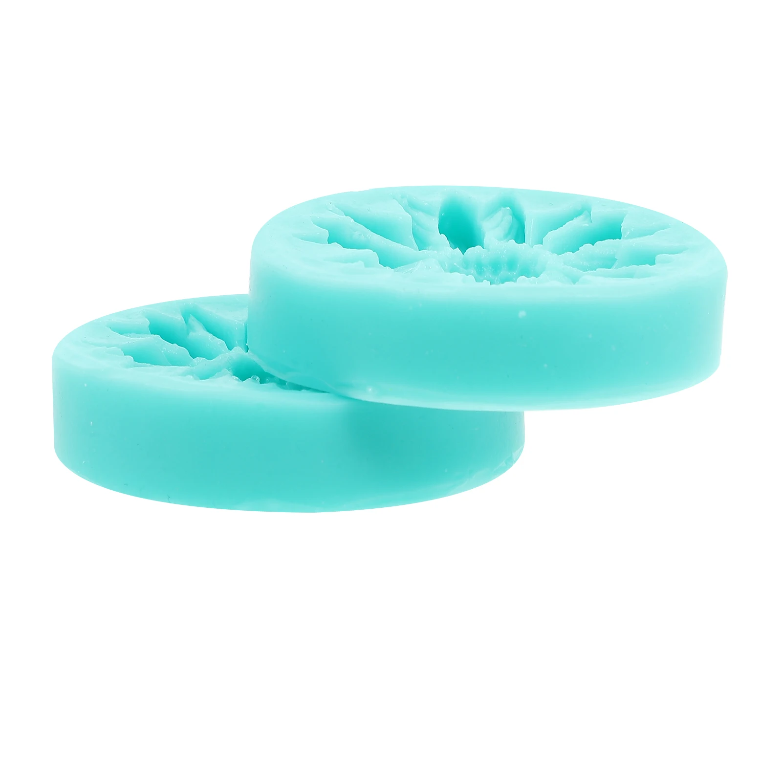 

2pcs Flower Silicone Fondant Molds Baking Cake Chocolate Candy Molds Reusable Dessert Making Tool Diy Kitchen Accessories For