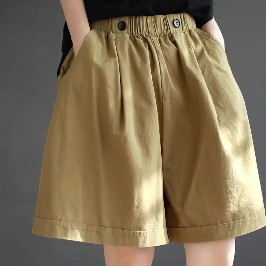 

Джинсы с высокой талией, повседневные брюки, женские широкие прямые брюки-харланы, шорты для активного отдыха, летние