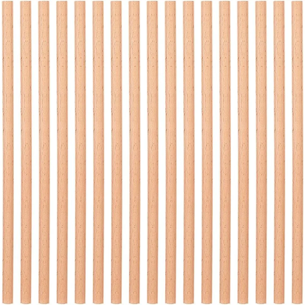 

25 шт. деревянных потолочных и стеновых молдингов для мебели, дверей, шкафов, цвет PapayaWhip, 402x18x7 мм