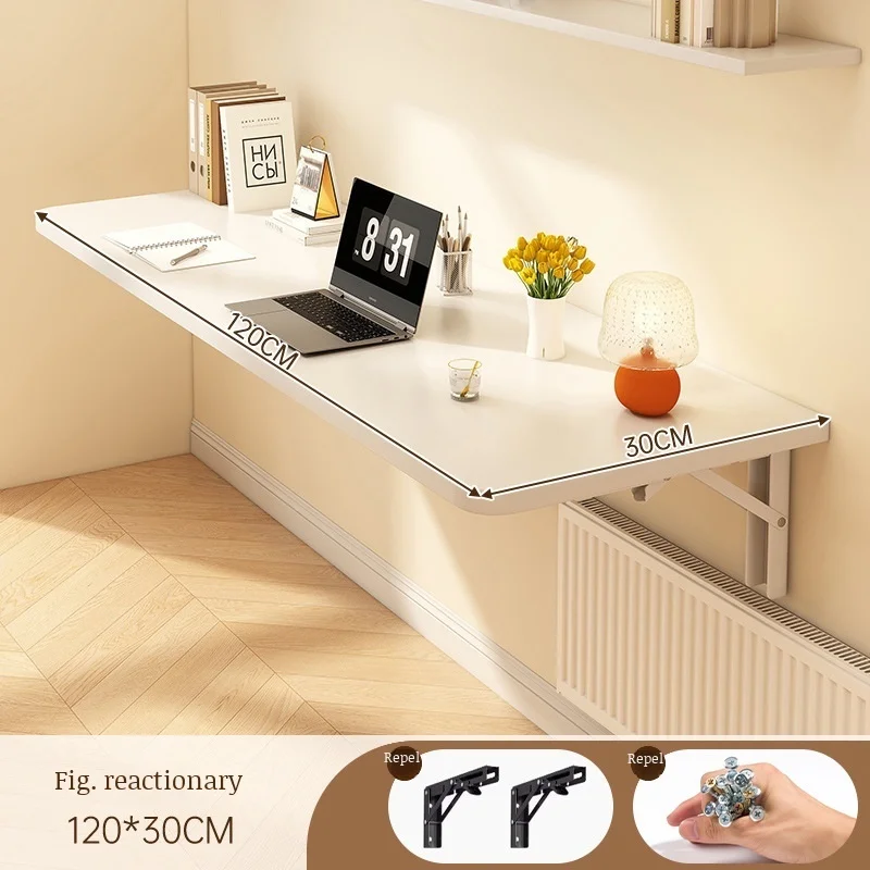 Wall Foldable Desk Wall Mounted Desk Against The Wall Study Desk Wall Hanging Desk Balcony Wall Desk Bedroom Foldable Desk