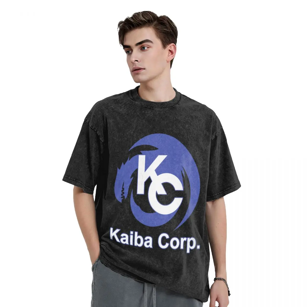 

Kaiba Corp Uniform T-Shirt plus size tops anime figures vintage plus size men clothing