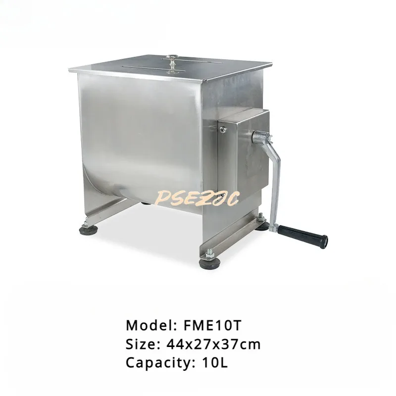 Household Stainless Steel Single Roll Mixer Cooking Machine Filling Machine Small Manual Mixing Tool