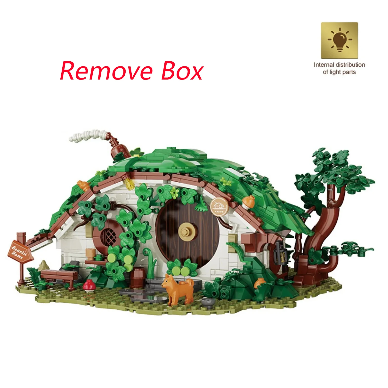 1088 Uds DK6031 MOC ladrillos creativos enano hogar modelo coleccionable Mecha bloques de construcción DIY modelo Kit juguete para niños regalo de cumpleaños