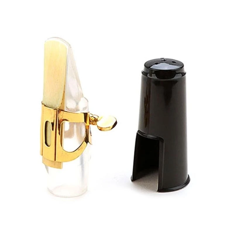 U1JC Alto Saxophone Mouthpiece with Cap & Metal Buckle Saxophone Accessories