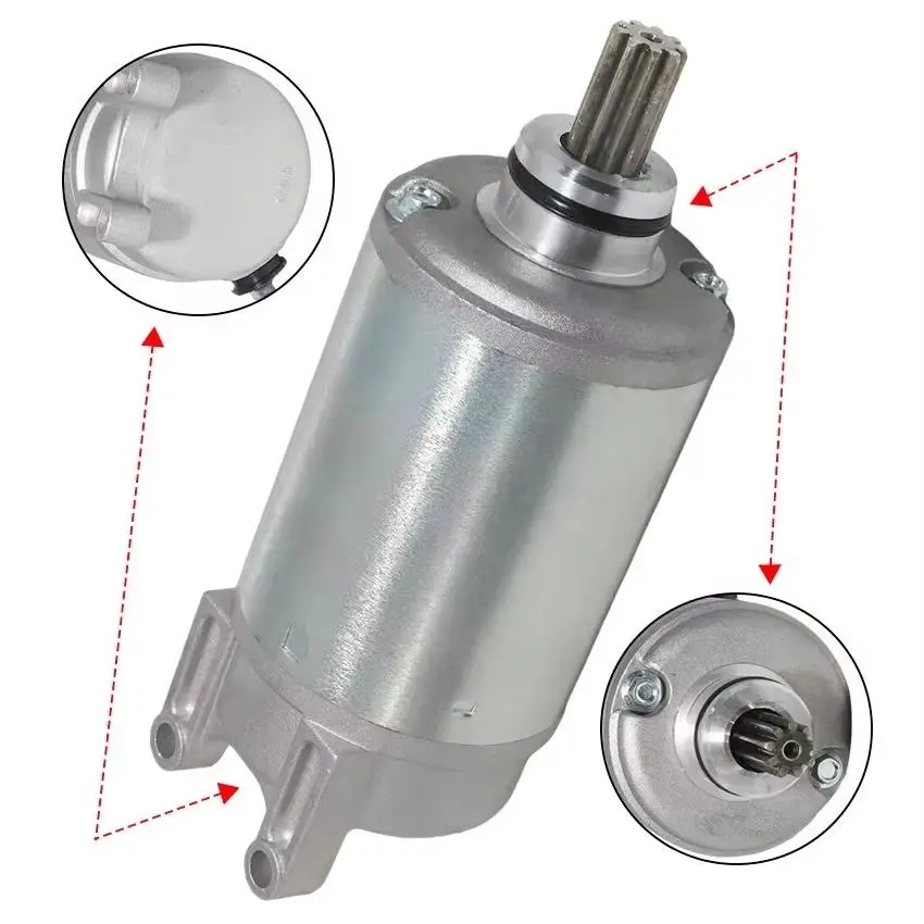 Engine Electric Starter Motor For BMW K1200S K1300S K1200R K1300R Sport K43 K40 OEM:428000-2040 12418562100 Accessories