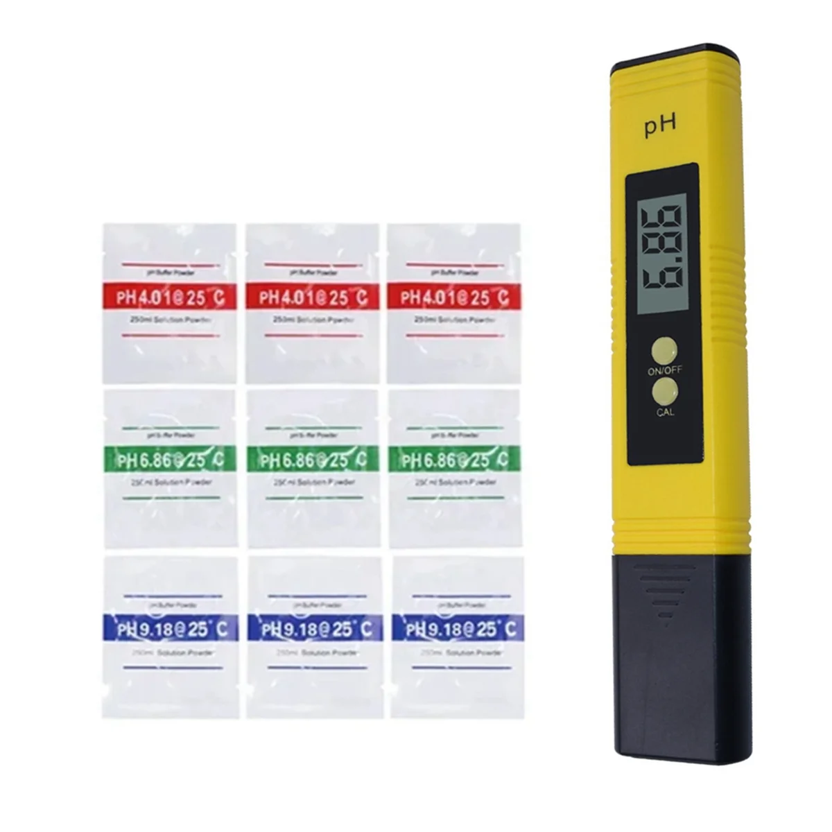 0.01 Precision LCD PH Meter Water Quality Tester Digital Measuring Range PH Test Pen Suitable for Swimming Pool Aquarium