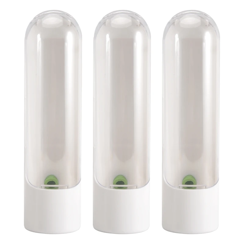 

File storage in Stock New Arrivals 3PCS Herb Saver for Refrigerator Herb Freshs Keeper
