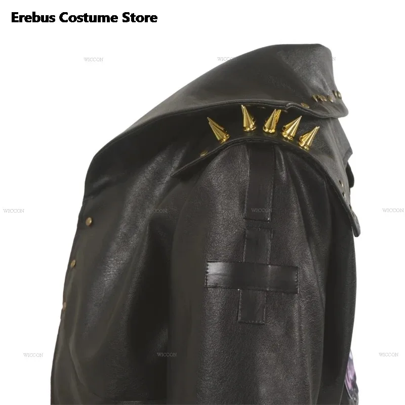 CyBoxer Violet Cosplay Arcane S2 Tv Lol Cosplay Mantel Tattoo Aufkleber Kostüm Spiel RolePlay Frauen Outfit Halloween Anime Cospl