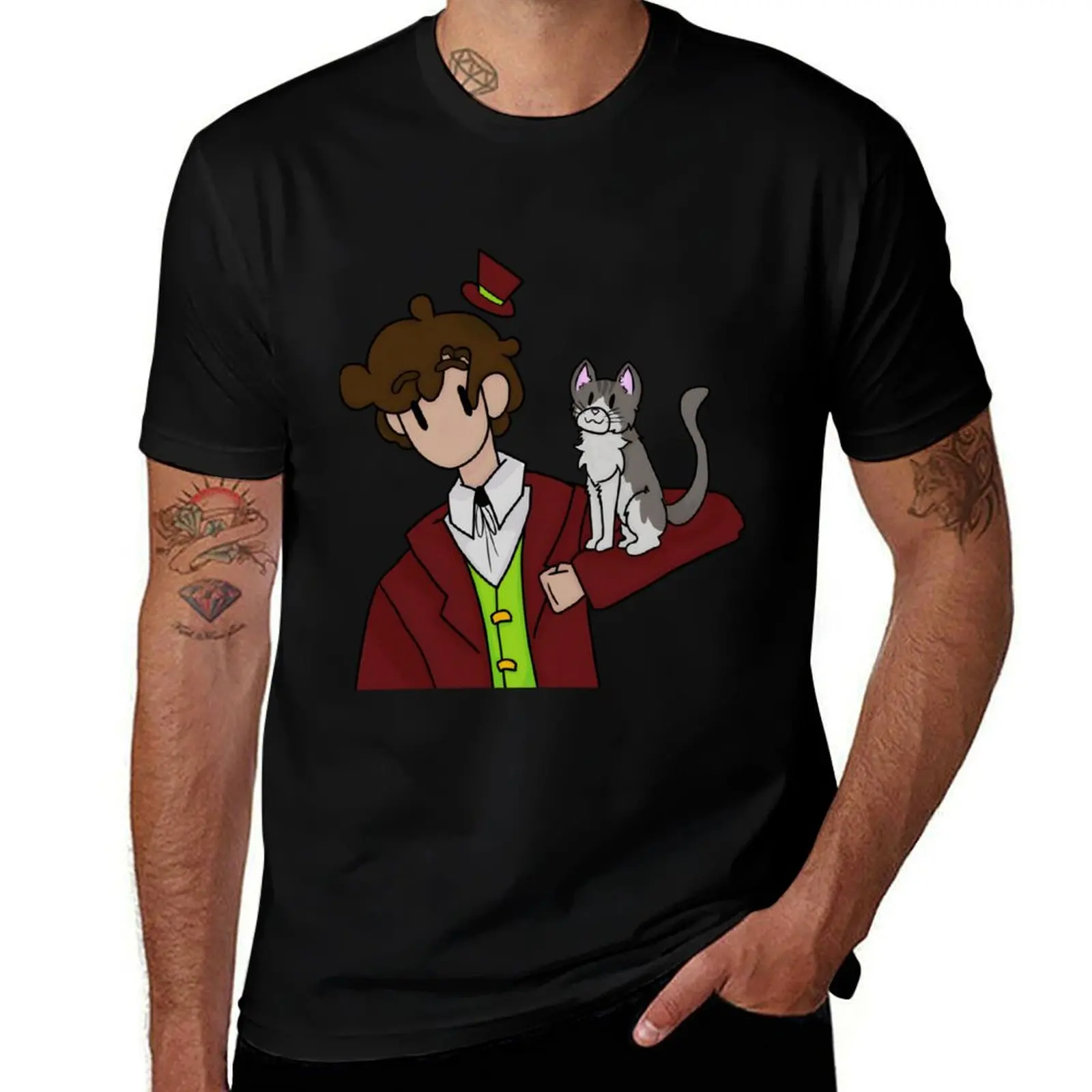 

GoodTimesWithScar and Jellie Classic T-Shirt street wear blacks Luxury man t shirt for men