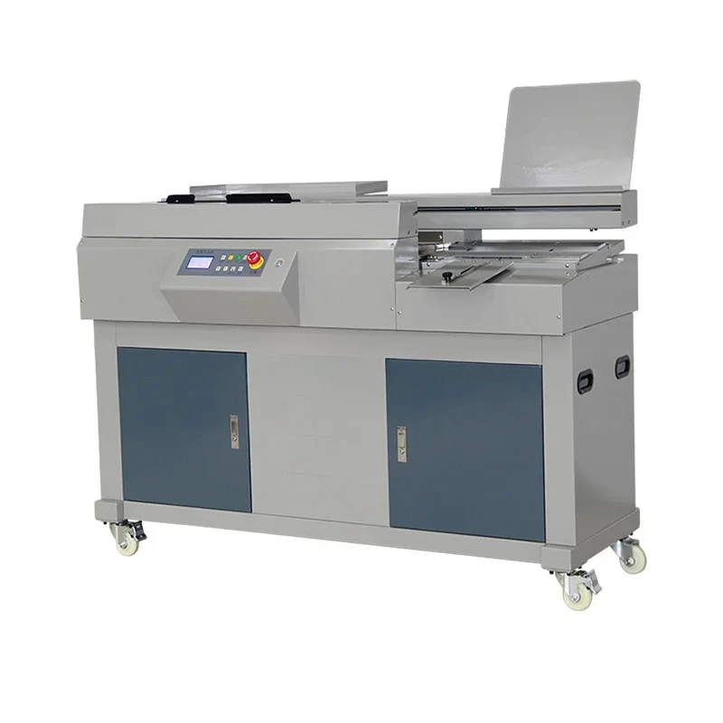 High quality automatic A3 book glue binding machine hot melt glue book binding machine