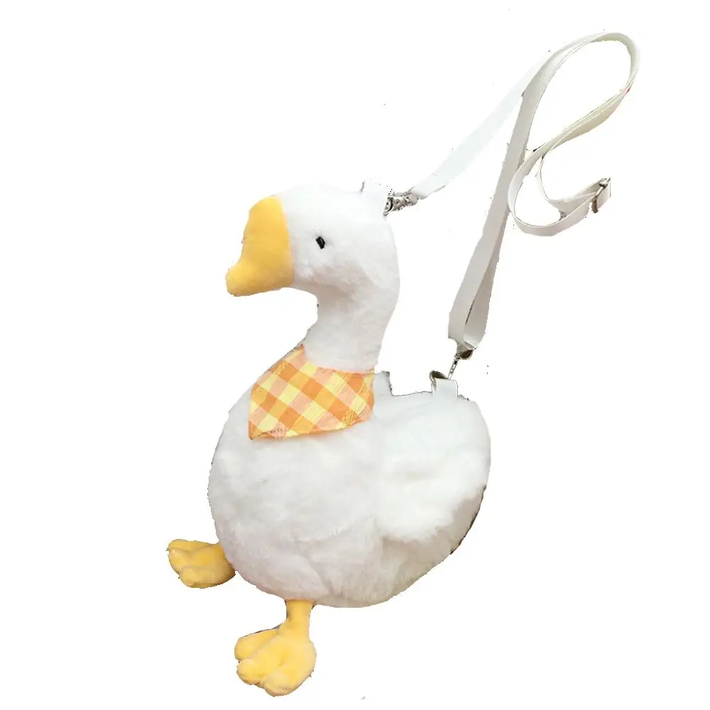 

Female Cute Duck Cartoon Animal Cotton Polyester Goose Crossbody Bag Women Shoulder Bag Korean Style Bag Bag