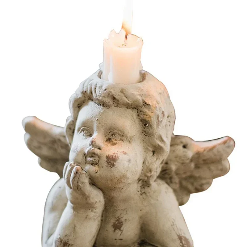 

New High Quality Farmhouse Candle Holders Vintage Velas Garden Decor Nordic Candle Holder Night Stand Christmas On Sale