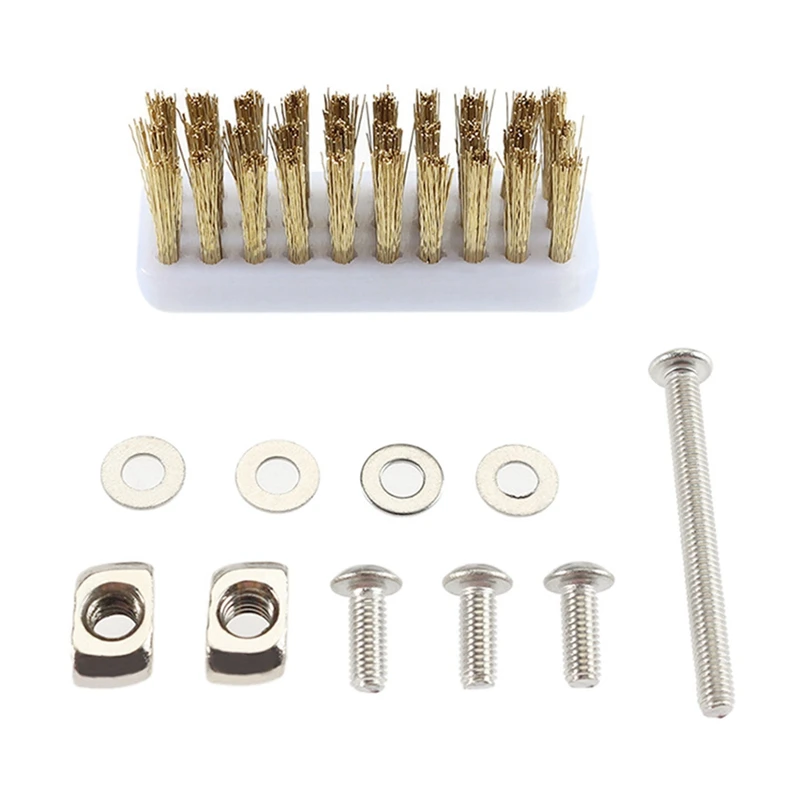 Impressora 3D Bico De Limpeza Escova Kit, Escova De Dentes De Fio De Cobre, Ferramenta Bocal Durável, Voron 2.4, Trident Hotend