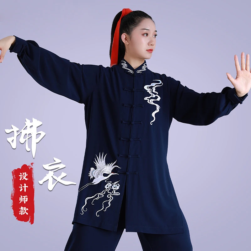 Women's Unisex Tai Chi Suit Pearl Linen Summer/Spring/Autumn Baduanjin Martial Arts Performance & Training Wear for Adults