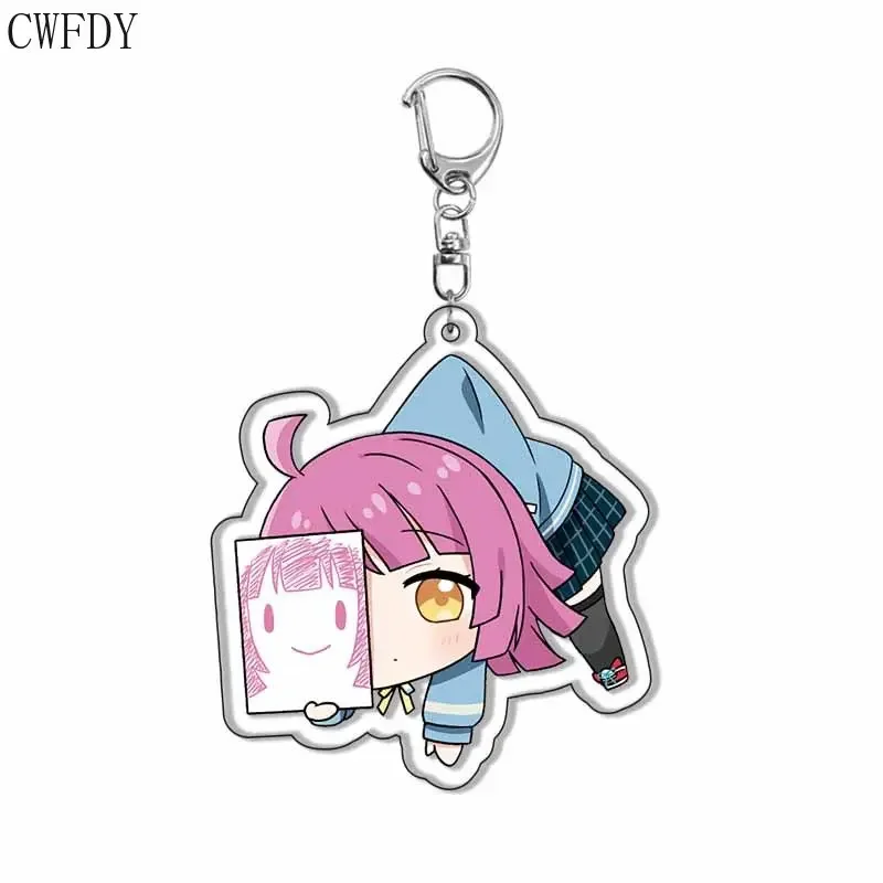 New Anime Love Live Cosplay Keychain Kotori Minami Honoka Kousaka Ayase Eli Yazawa Nico Acrylic Figure Key Chain For Girlfriends