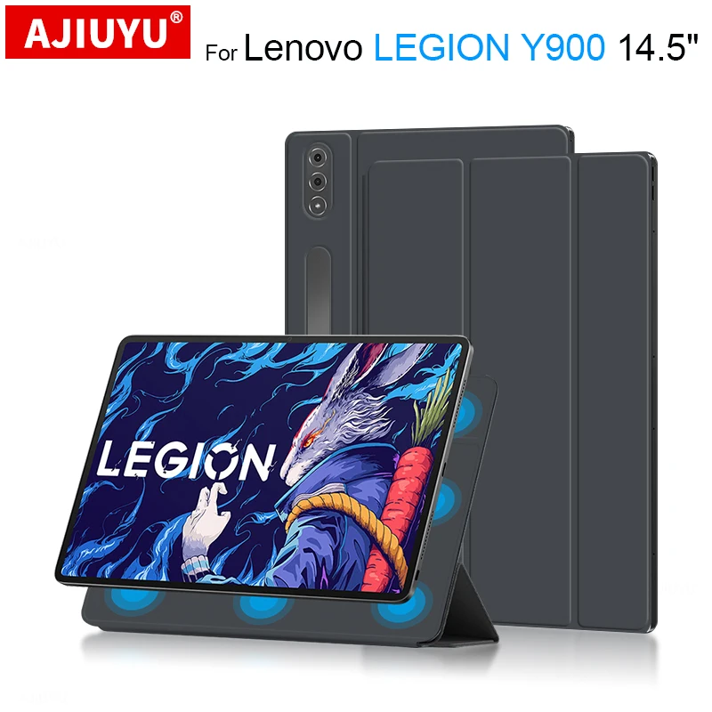 

Case For Lenovo LEGION Y900 14.5" Magnetic Protective Case for Legion Y900 TB-570FU Adsorption Smart Cover With Auto Wake UP