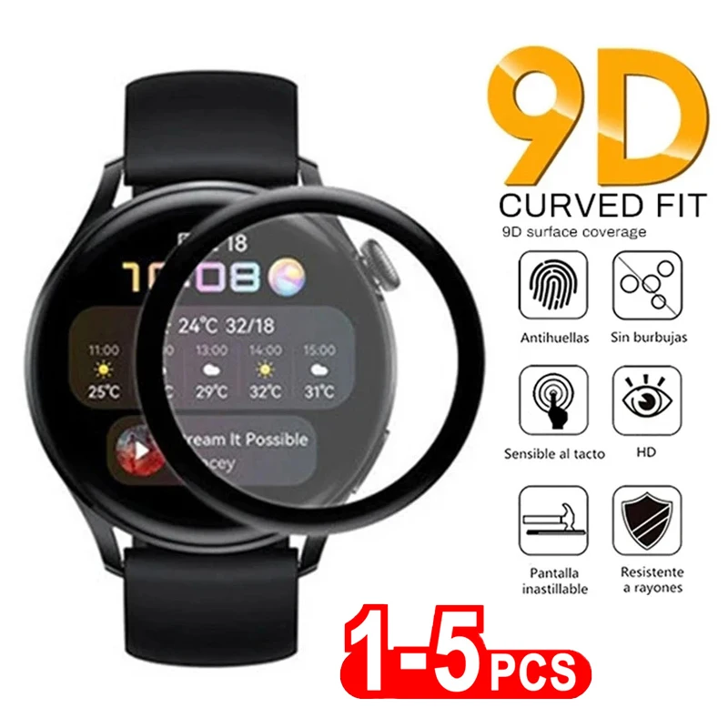 Full Screen Protector For Huawei Watch GT 3 Pro 43mm Gt 2E ES Runner huawei band fit 2 Protective Film For Honor Watch Magic 2