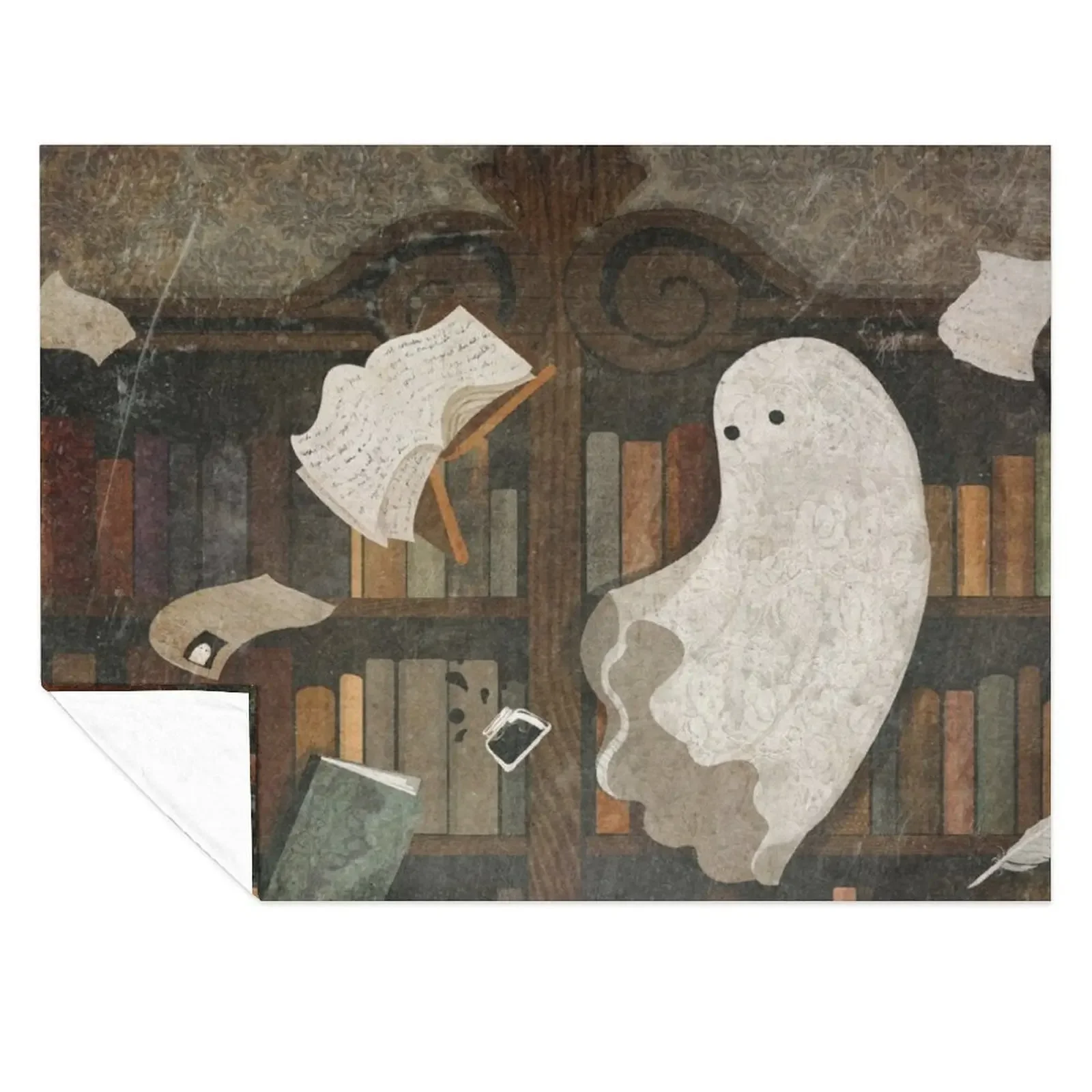 

There's a Poltergeist in the Library Again... Throw Blanket Moving for sofa Sofa Throw christmas decoration Blankets