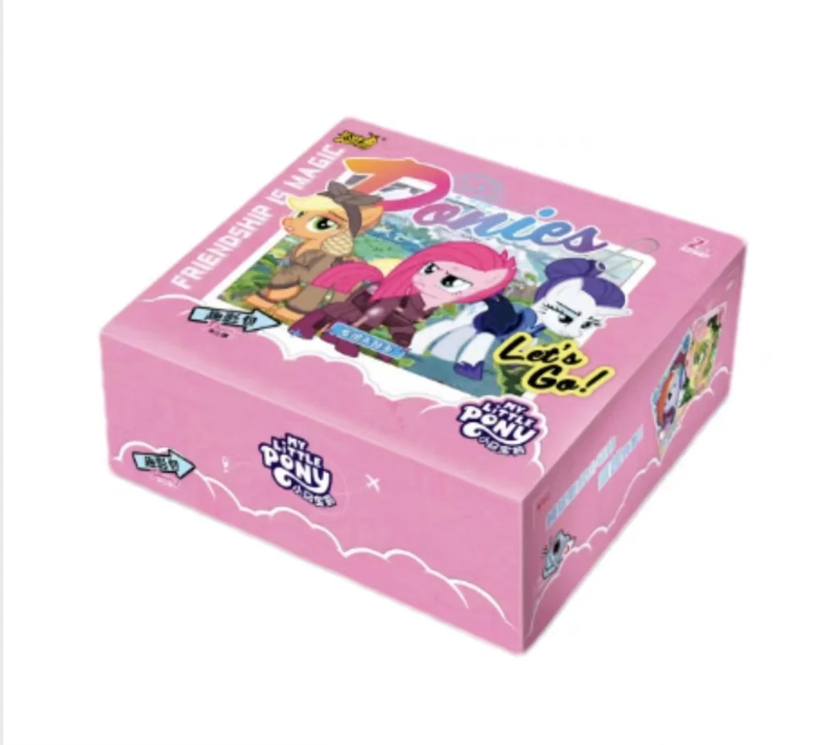 KAYOU My Little Pony Collection Cards New Anime Rare Album Collector's Edition Card Party Playing Game Card Toys Gift Boxes