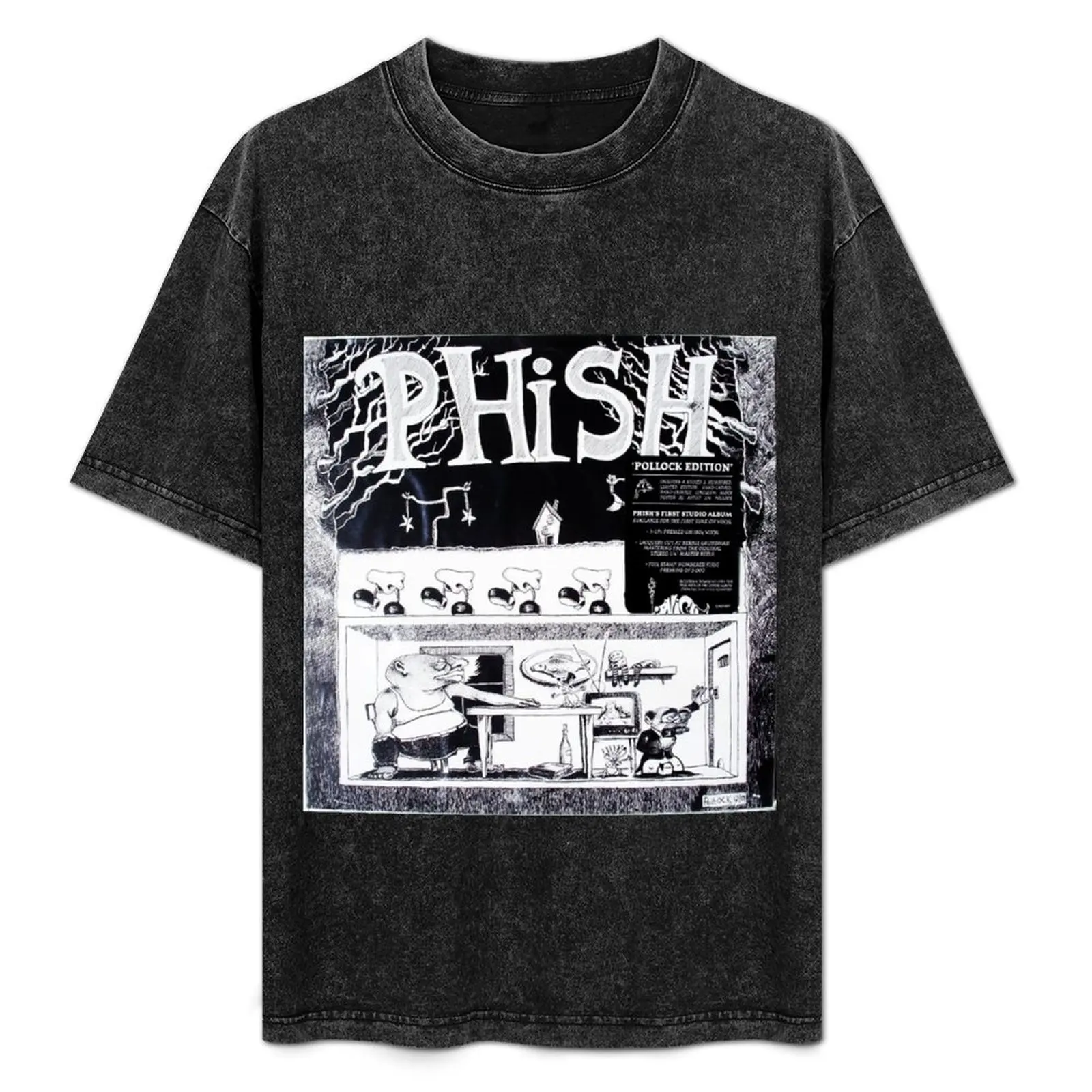 Junta Phish T-Shirt vintage graphic tee korean fashion oversizeds mens t shirt graphic