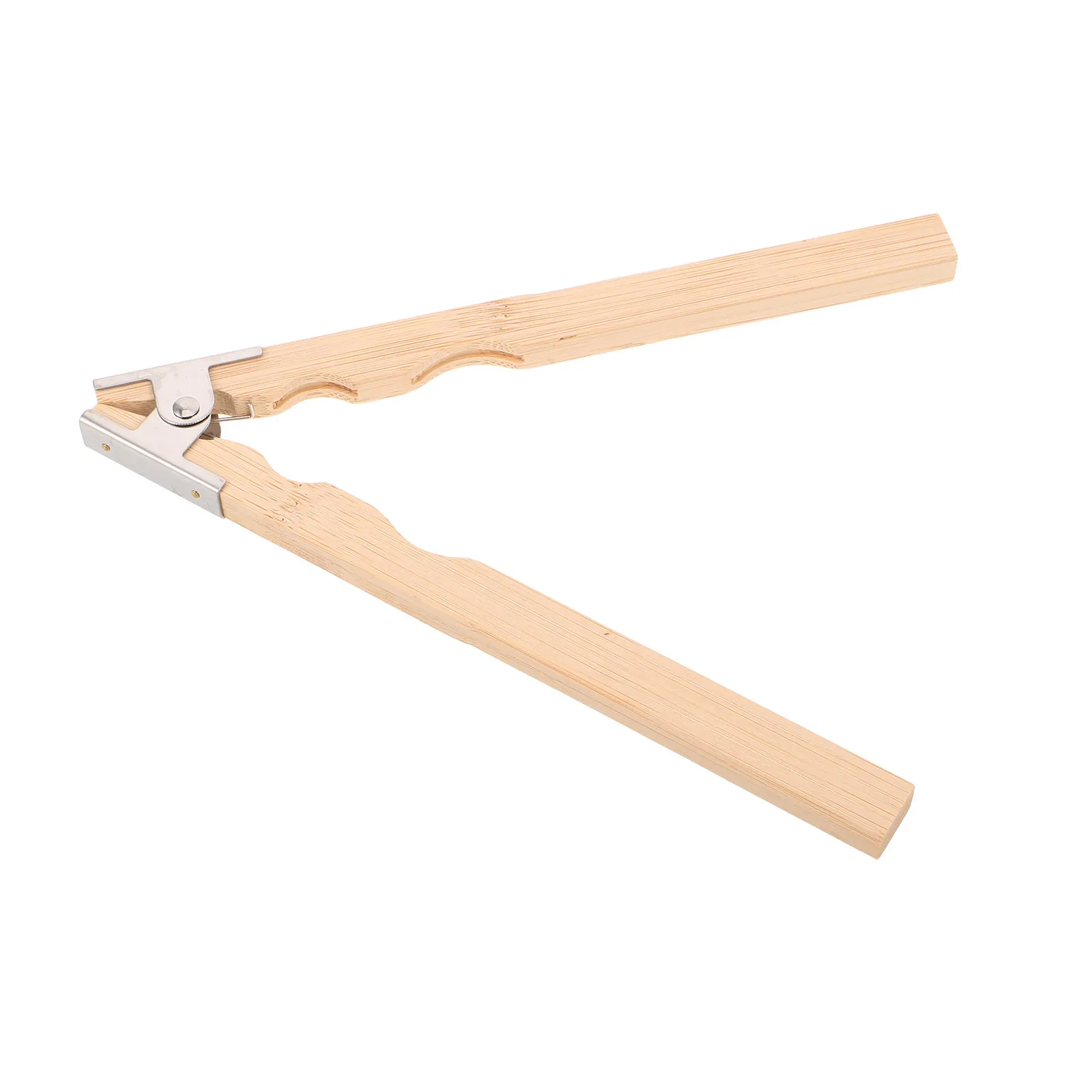 Lightweight Wooden Ring Clamp Jewelry Tool Spring Grip Design for Polishing Filing Engraving Ring Holding Jewelry Making Crafts
