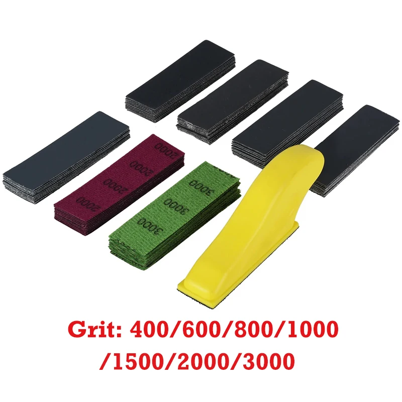 kit-de-2-mini-papiers-abrasifs-avec-micro-sableuse-grains-400-600-800-1000-1500-2000-3000-auto-adhesifs-pour-le-poncage-et-le-polissage