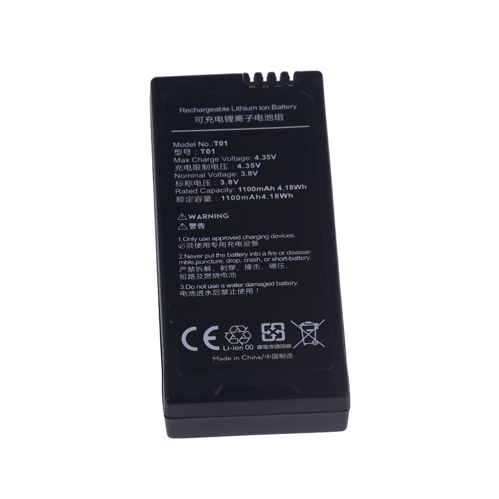 Battery For DJI Tello 3.8v 1100mAh For Tello Quadcopter RC Drone Spare Parts Accessories Original Lithium Battery