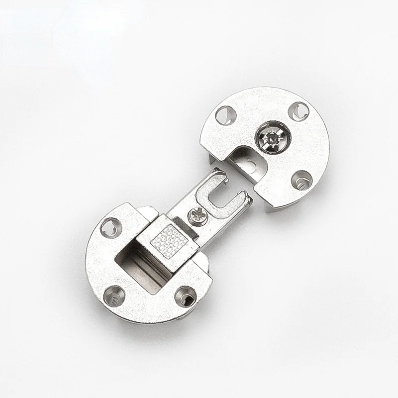 Cabinet door concealed hinge, flap hinge, alloy flap hinge, 180 degree folding concealed hinge, folding wood table round hinge