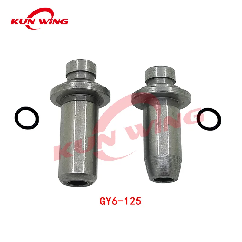Intake Exhaust Valve Guide Set for GY6125 GY6 125 152QMI 1P52QMI Go Carts ATV Scooter Moped TaoTao Motorcycle Engine Parts