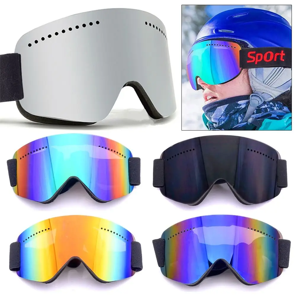 Cycling UV Protection Winter Snowboard Eye Protection Goggles Skiing Goggles Riding Goggle Ski Mask Wind-proof Glasses