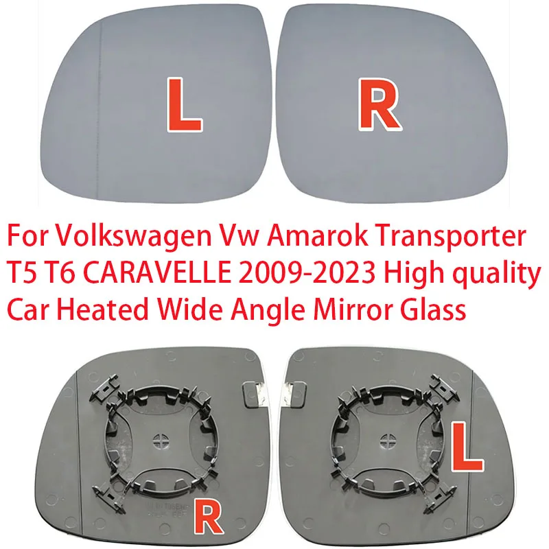 

Высококачественное широкоугольное зеркальное стекло с подогревом для автомобилей Volkswagen Vw Amarok Transporter T5 T6 CARAVELLE (2009 2010 2011 2012-2023)