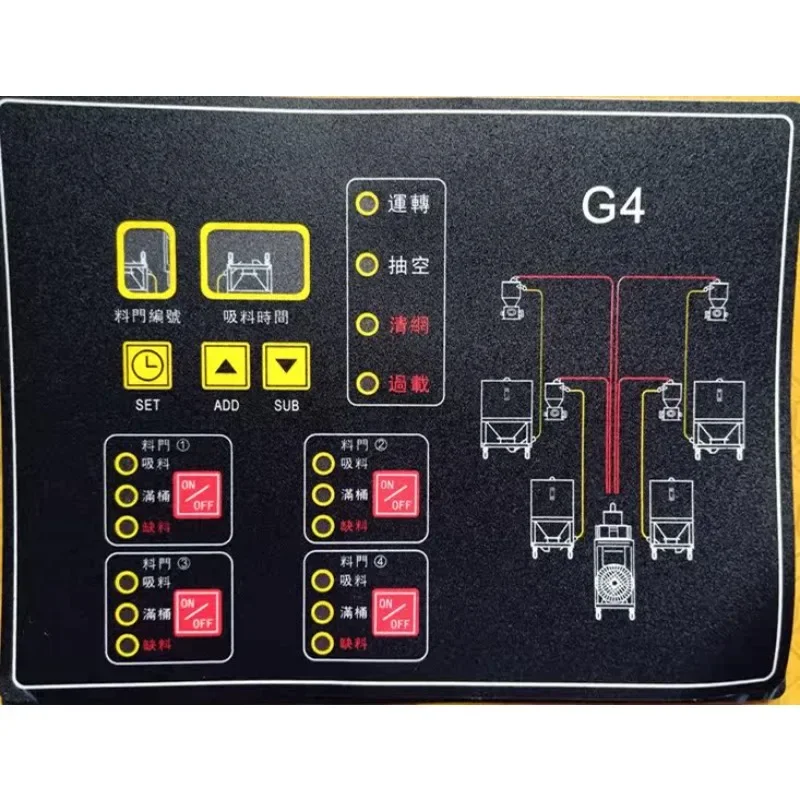 One-to-four suction machine controller, feeding machine computer board, one-to-four feeding machine computer board,