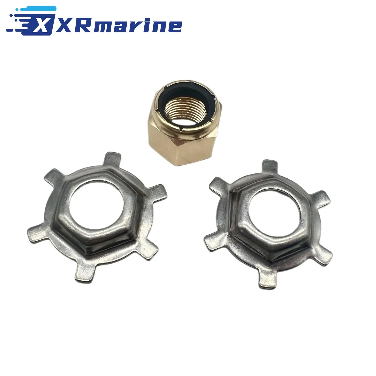 

Propeller Nut Kit for Mercury Marine 11-52707A1 Outboard Motor 11-52707A2 11-52707Q1 Sierra 18-3701 52707A2 52707A1 52707Q1