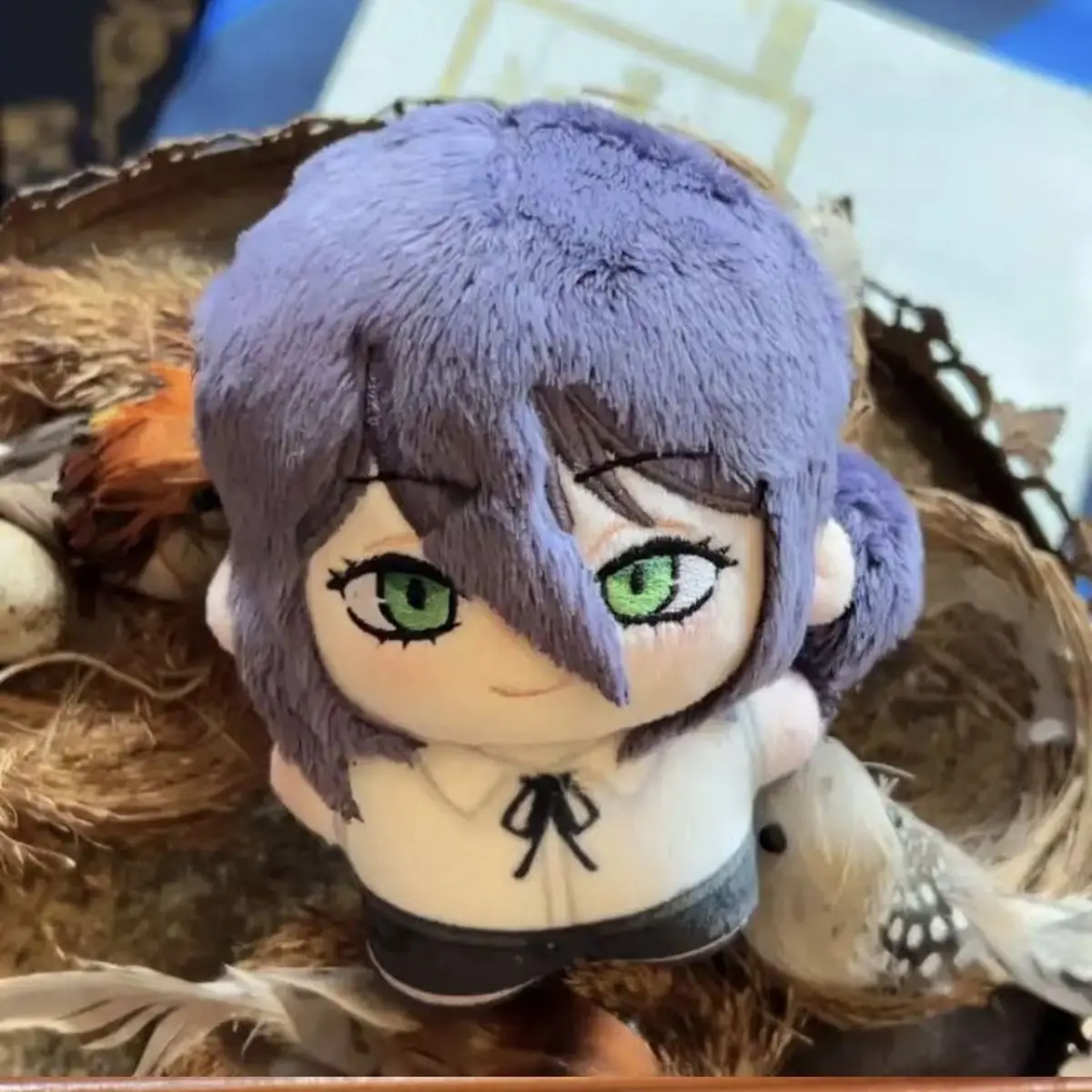 Chainsaw Man Anime Cotton Doll 10cm, Reze Denji Starfish Plush Pendant, Kawaii Fan Made Figure Keychain