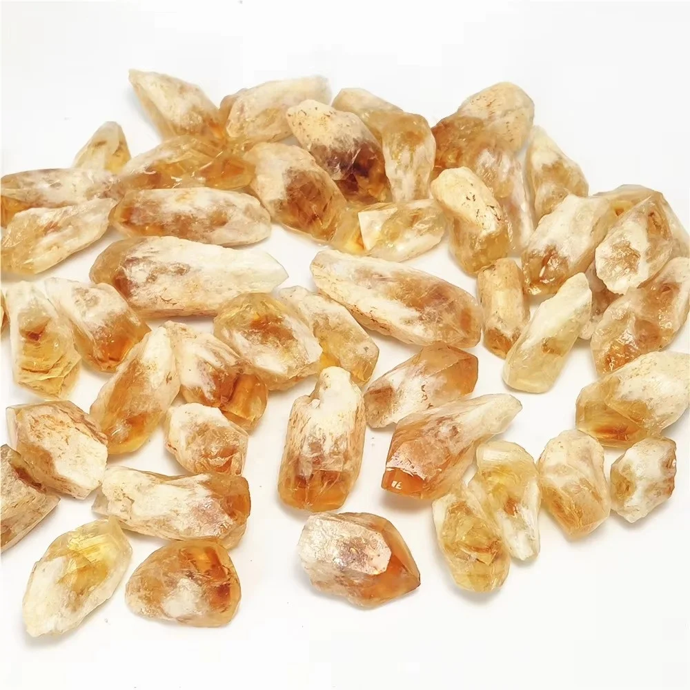 best selling bulk items wholesale lots natural spiritual products citrine raw yellow Teeth rough Point rock for home fengshui