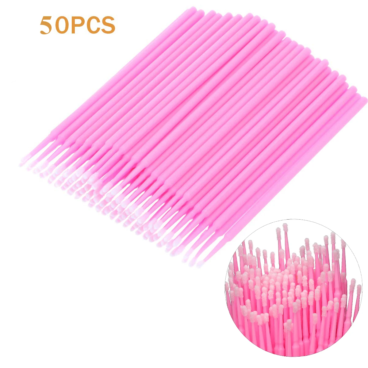 Eyelash Extension Kit Set Under Eye Patches Tape Micro Applicators Brush Mascara Wands Glue Holder Eyelash Extension Supplies