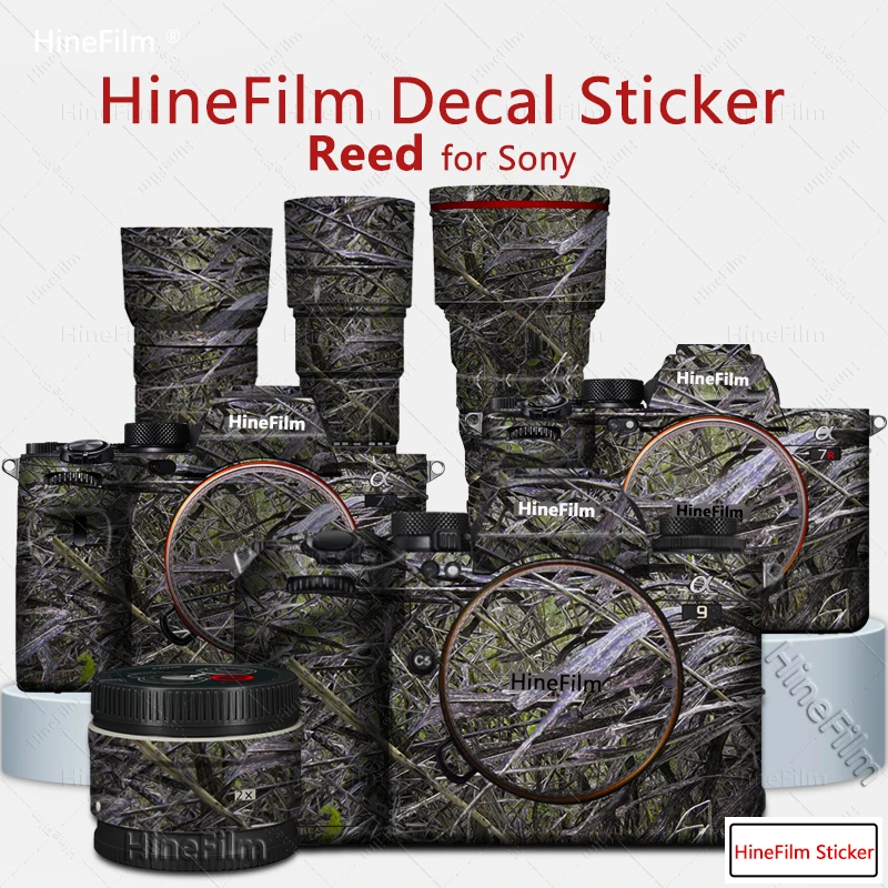 

Hinefilm Skin for Sony A7M4 A7R5 Camera Decal Skin for Sony FE200-600 Lens Sticker 200600 Wrap Cover FE300 F2.8 GM A9M3 100400