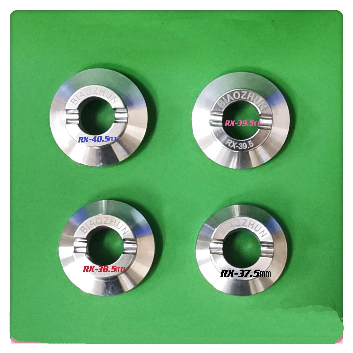 High Quality Steel 30.5mm - 40.5mm CNC Watch Back Case Opener Die Chuck Grooved Back Cover Remover for Rx Watches