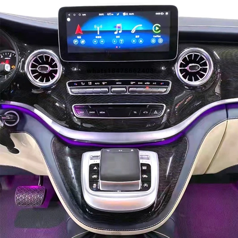 

2025 Car Interior Part Dashboard with LCD Digital Screen for Vito 2016-2023 W447 V-class
